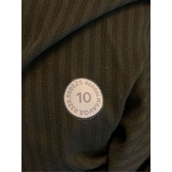 Lululemon Dance Studio Crop *25" olive green women's size 10 W6AVQS - Picture 4 of 4